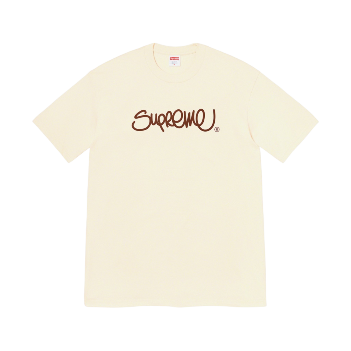 슈프림 핸드스타일 티셔츠 내츄럴 - 22SS(Supreme Handstyle T-Shirt Natural - 22SS) - 1