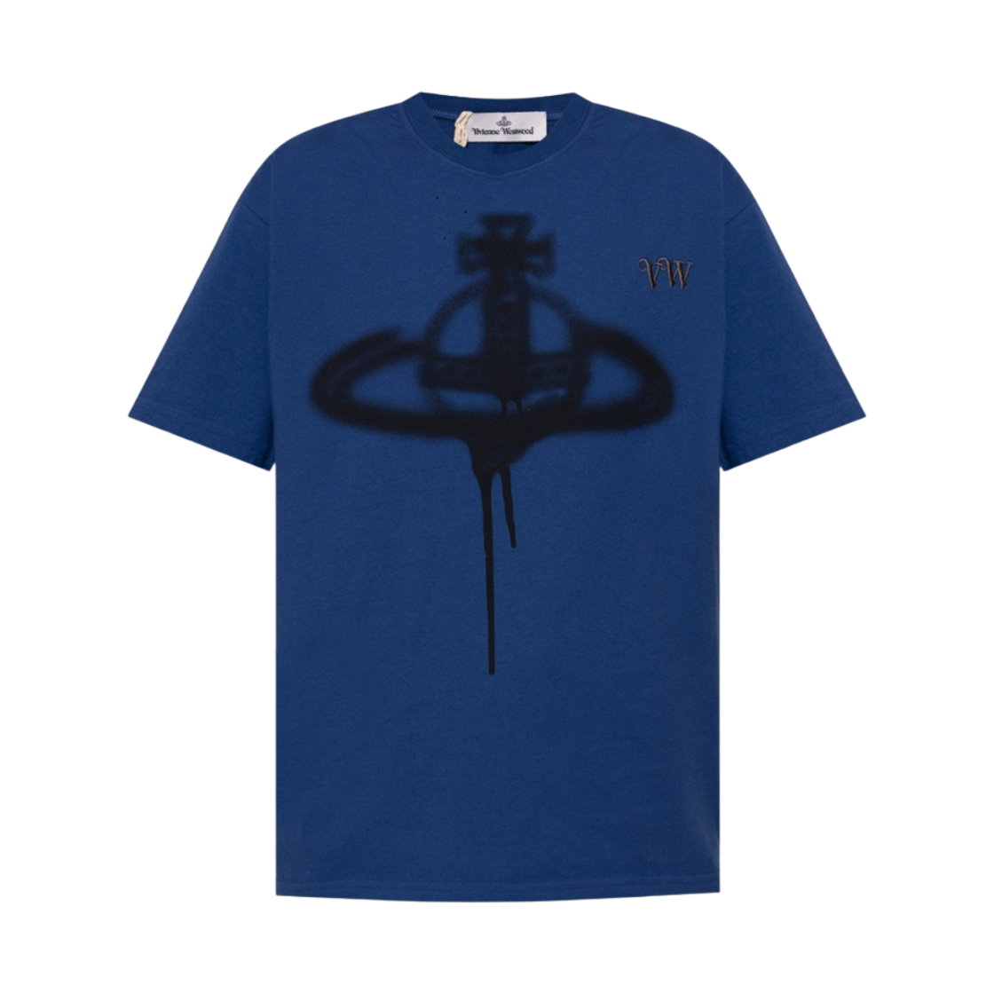 비비안 웨스트우드 스프레이 오브 클래식 티셔츠 네이비(Vivienne Westwood Spray Orb Classic T-Shirt Navy) - 1