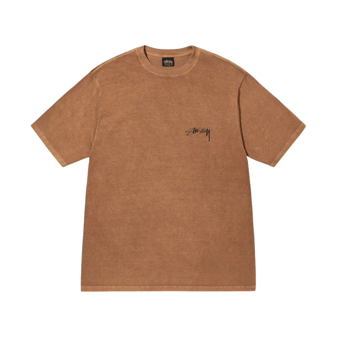 스투시 100% 피그먼트 다이드 티셔츠 아몬드(Stussy 100% Pigment Dyed T-Shirt Almond) - 2