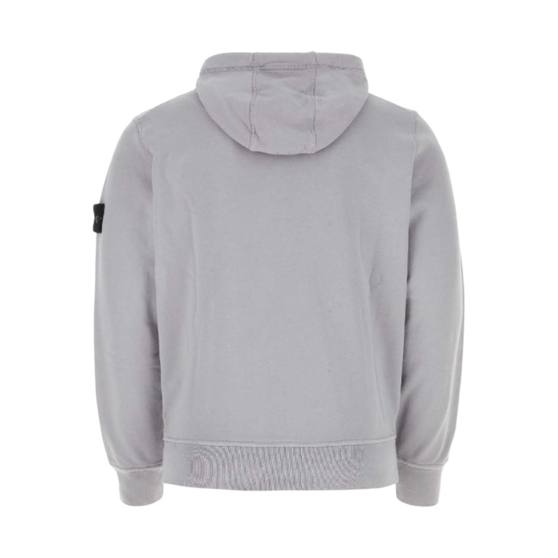 스톤 아일랜드 64151 코튼 플리스 후드 스웨트셔츠 라이트 그레이 - 24SS(Stone Island 64151 Cotton Fleece Hooded Sweatshirt Light Grey - 24SS) - 2