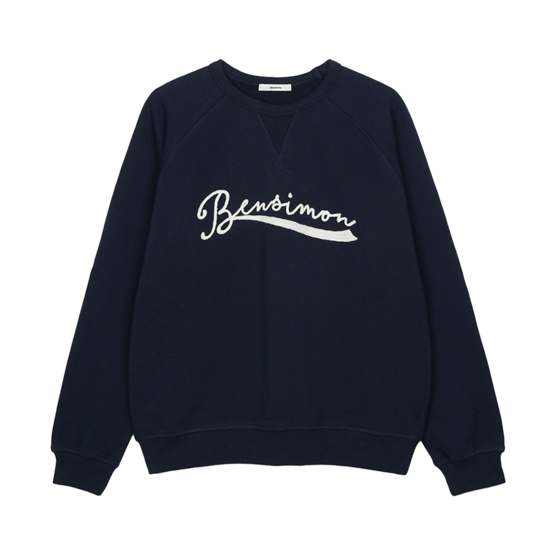 BS5SMT562NV Bensimon Classic Logo Sweatshirt Navy