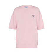 (W) Prada Cashmere Crewneck Sweater Pink