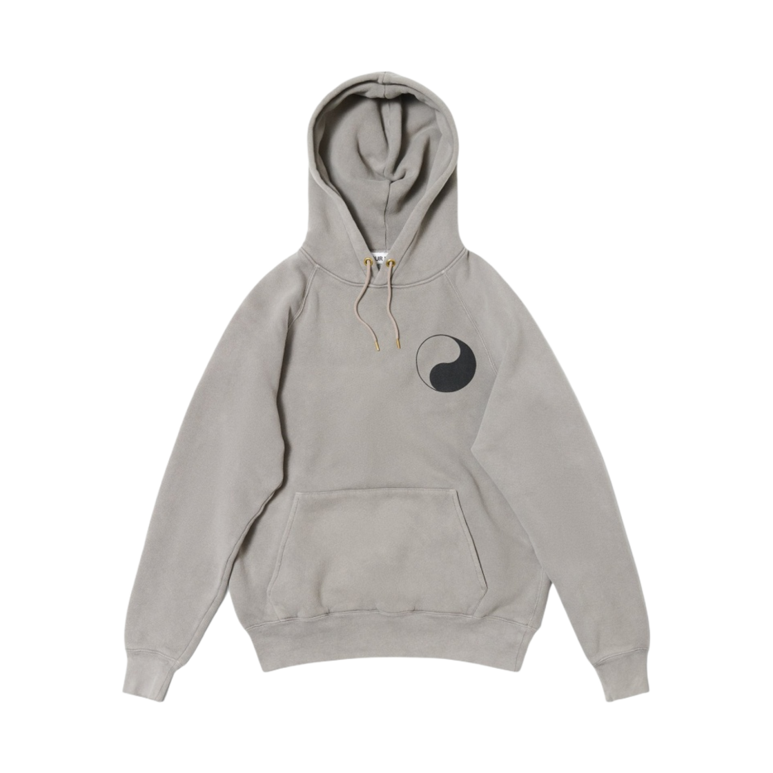 아워레가시 워크샵 후드 음양 프린트 오버다이드 카본(Our Legacy Work Shop Hood Yin Yang Print Overdyed Carbon)