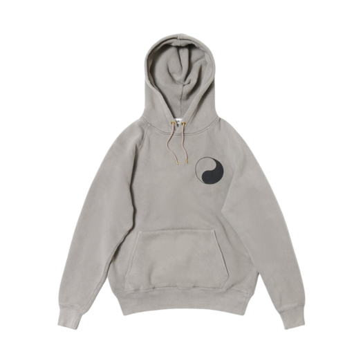 WS2246WC Our Legacy Work Shop Hood Yin Yang Print Overdyed Carbon