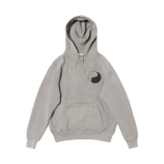 Our Legacy Work Shop Hood Yin Yang Print Overdyed Carbon