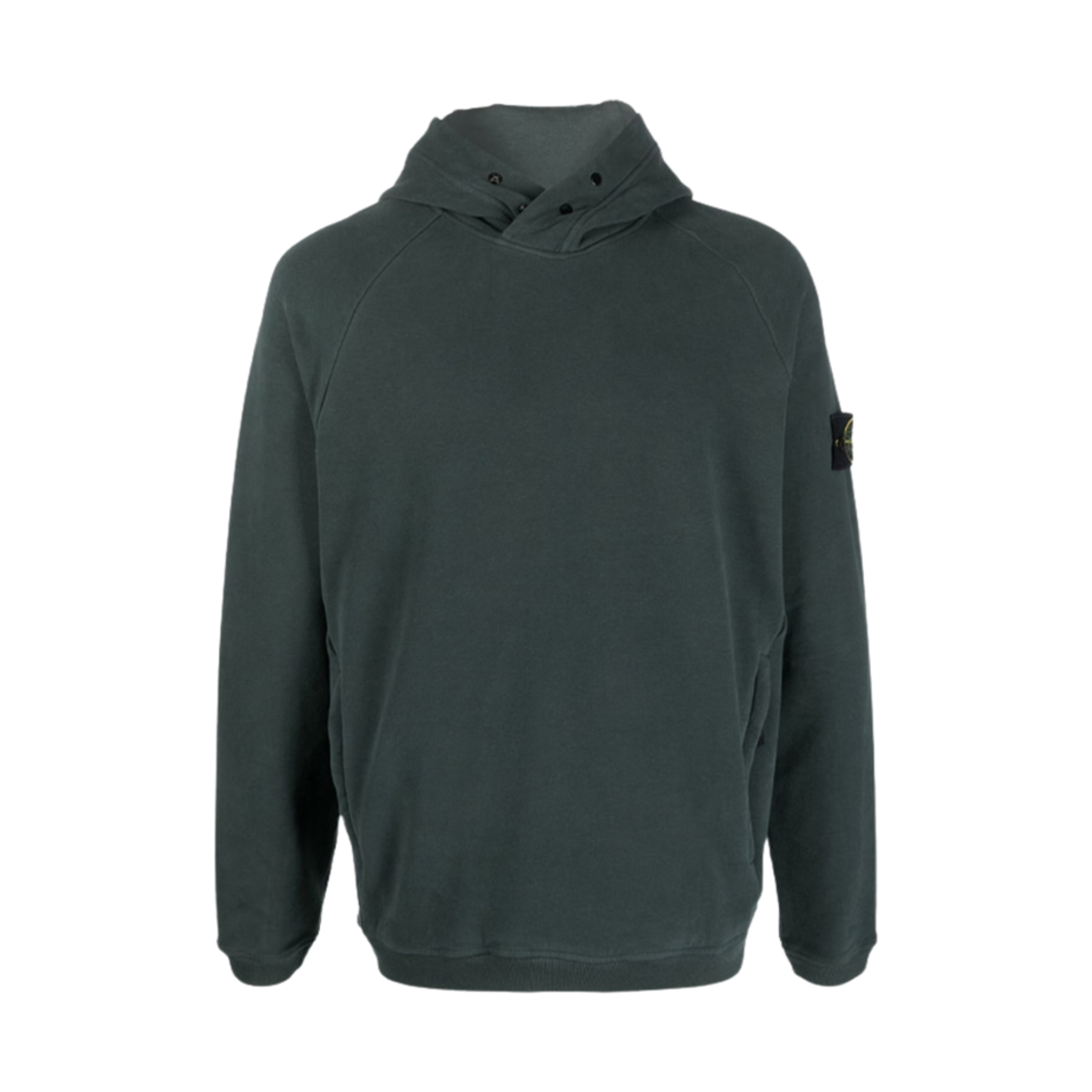 스톤 아일랜드 61051 로고 풀오버 후드 스웨트셔츠 다크 그린 - 22FW(Stone Island 61051 Logo Pullover Hooded Sweatshirt Dark Green - 22FW) - 1