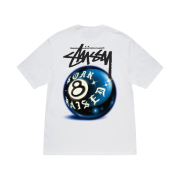 Stussy x Born X Raised 8 Ball T-Shirt White
