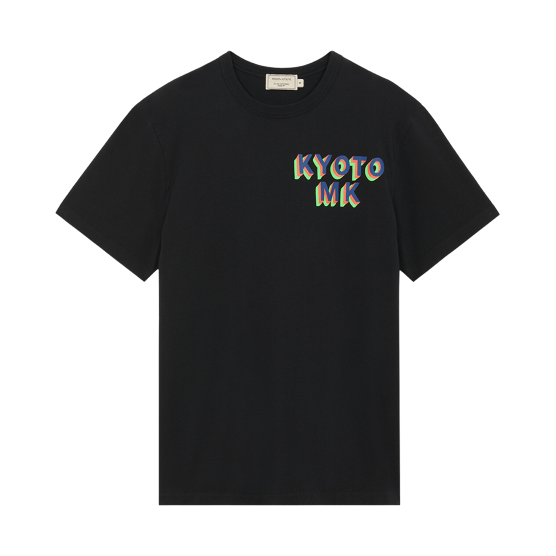 메종 키츠네 교토 벤 클레베이 클래식 티셔츠 블랙(Maison Kitsune Kyoto Ben Klevay Classic T-Shirt Black) - 2