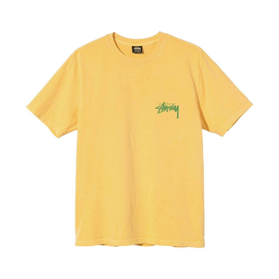 스투시 스팟 인 더 썬 피그먼트 다이드 티셔츠 옐로우(Stussy Spot in The Sun Pig. Dyed T-Shirt Yellow) - 2