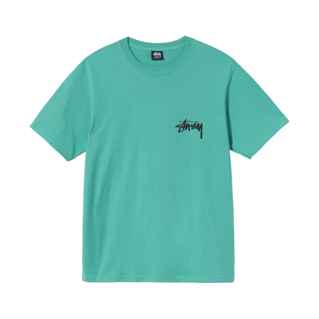 스투시 빅 링크 티셔츠 그린(Stussy Big Link T-Shirt Green) - 2