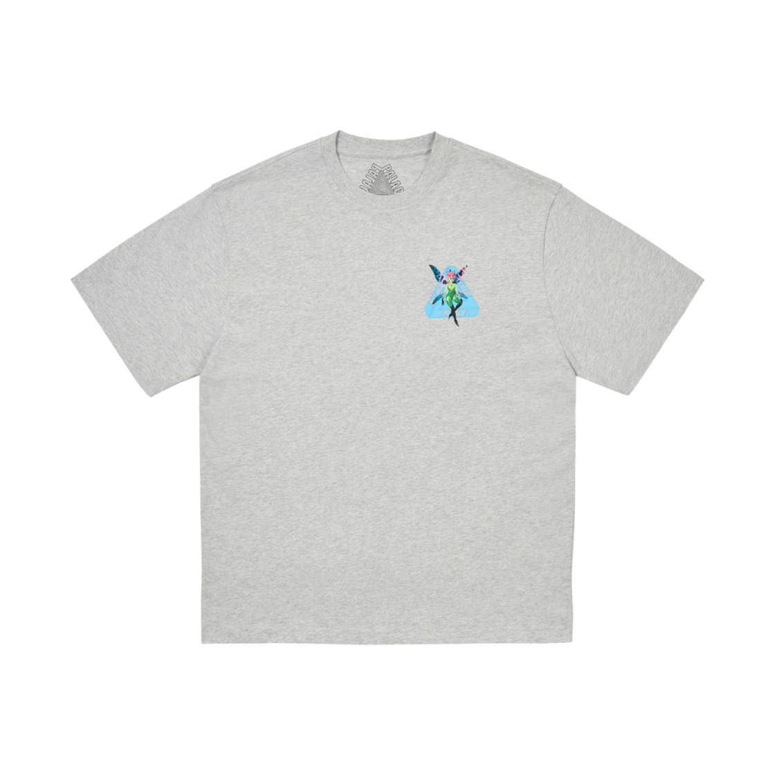 팔라스 트라이 페어리 티셔츠 그레이 말 - 25SS(Palace Tri Fairy T-Shirt Grey Marl - 25SS) - 2