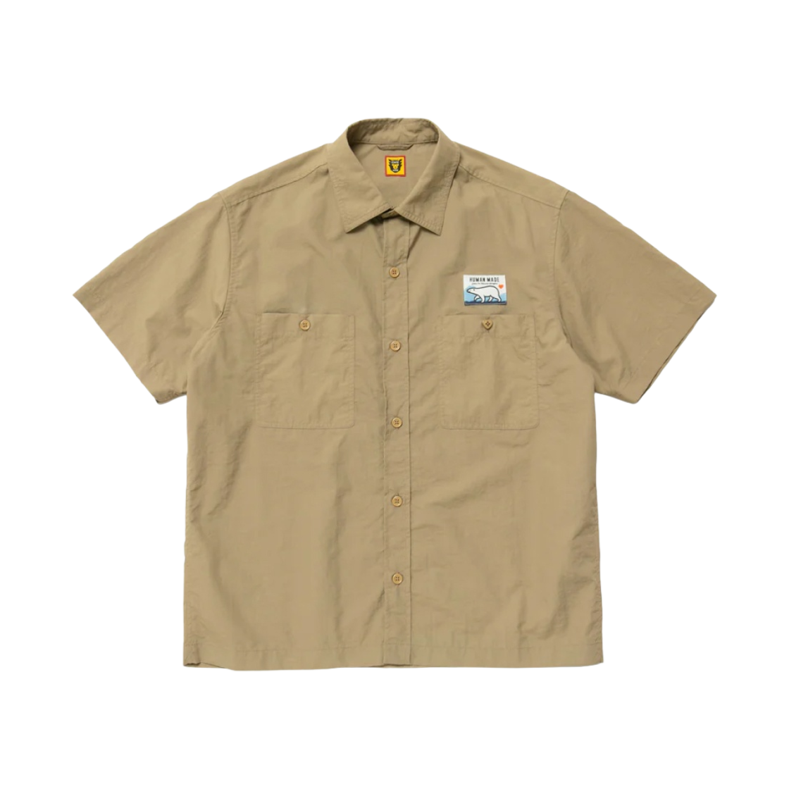 휴먼 메이드 캠핑 숏슬리브 셔츠 베이지(Human Made Camping S/S Shirt Beige) - 2