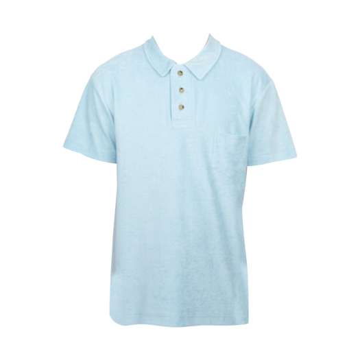 - Howlin Mr Fantasy Collar T-Shirt Summer Blue