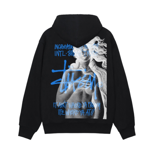 스투시 히프노스 집 후드 블랙 | Stussy | KREAM