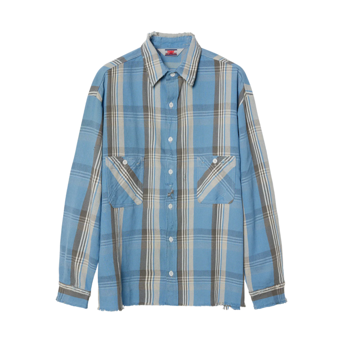 トップス SAINT Mxxxxxx FRNL CHECK SHIRT/RED/BLUE SAINT Mxxxxxx FRNL CHECK SHIRT/RED/BLUE SAINT Mxxxxxx FRNL CHECK