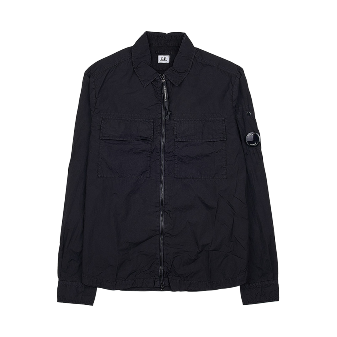 14CMSH141A005783G888 C.P. Company Taylon L Shirt Total Eclipse Blue - 23SS