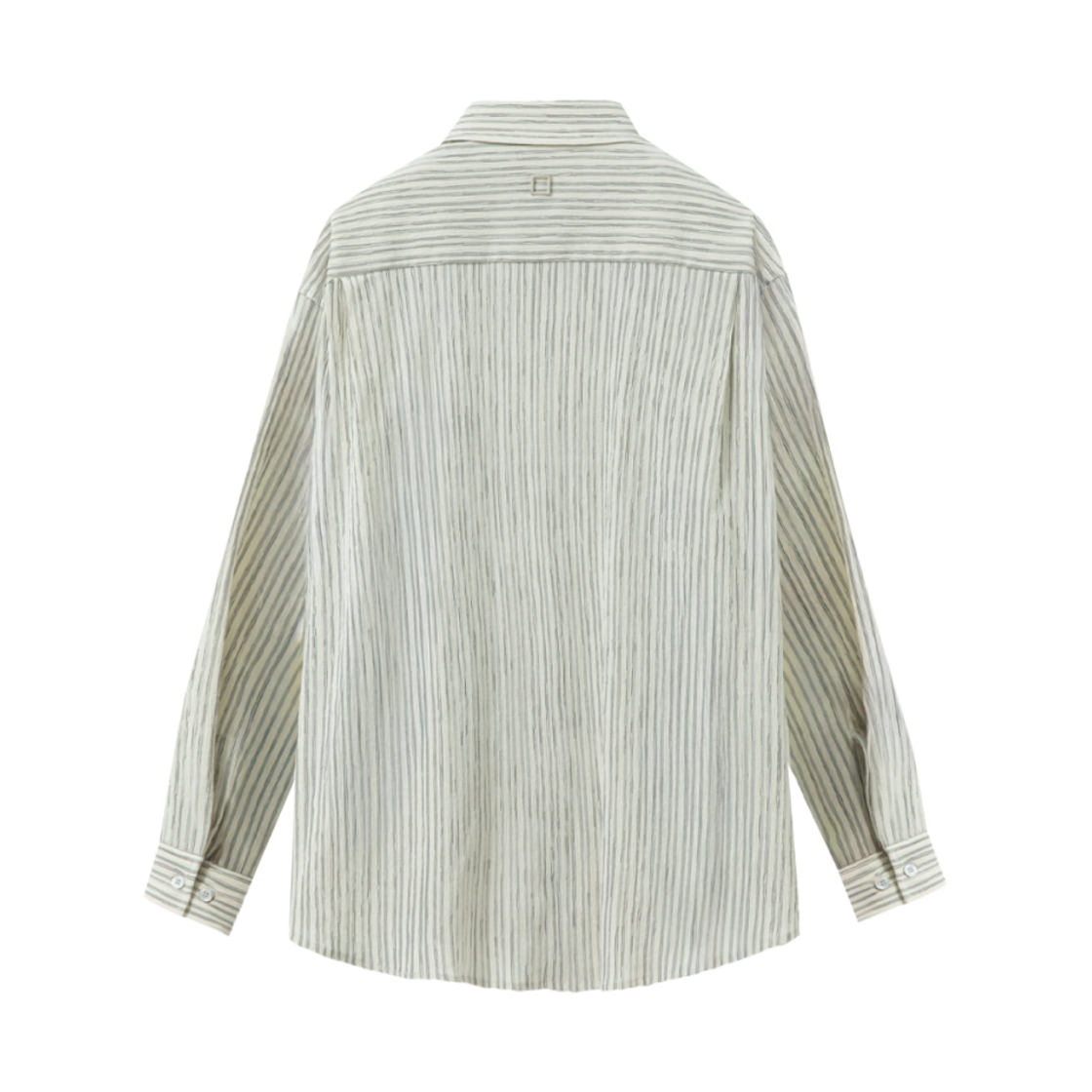 우영미 스트라이프 셔츠 아이보리 - 25SS(Wooyoungmi Stripe Shirt Ivory - 25SS) - 2