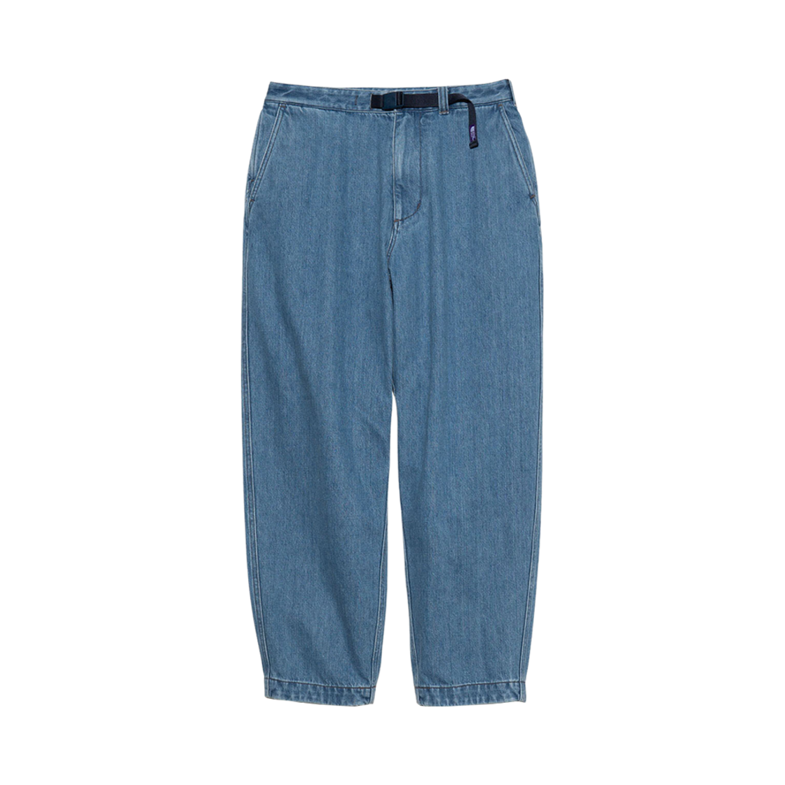N24FC080 The North Face Purple Label Denim Wide Tapered Field Pants Indigo Bleach