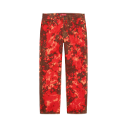 Supreme Regular Jean Bleached Red - 21FW
