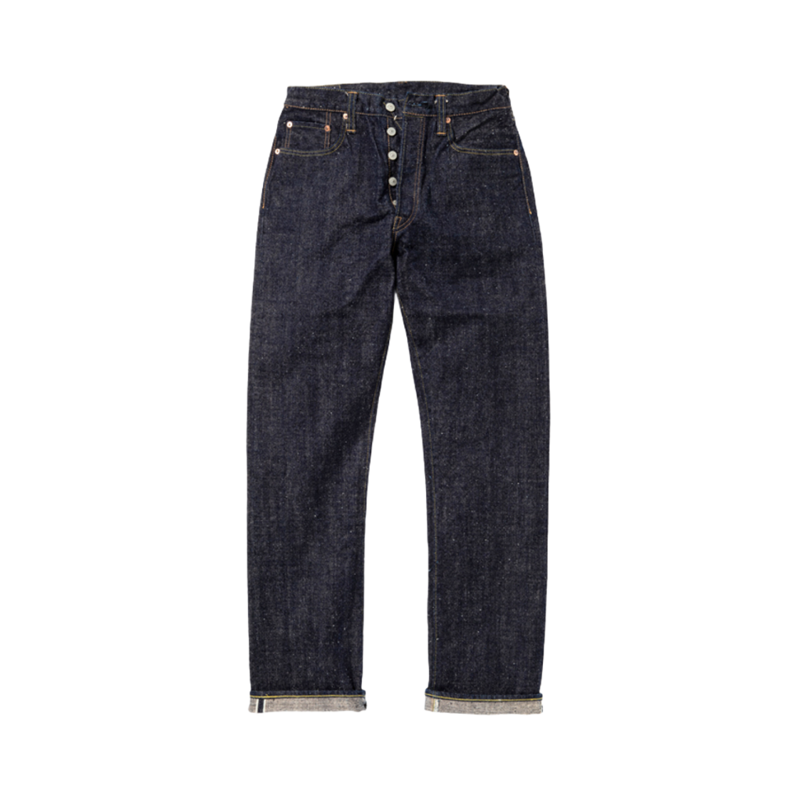 슈가 케인 14온즈 류큐 인디고 믹스드 레프트 트윌 데님 원 워시(Sugar Cane 14 oz. Ryukyu Indigo Mixed Left Twill Denim One Wash)
