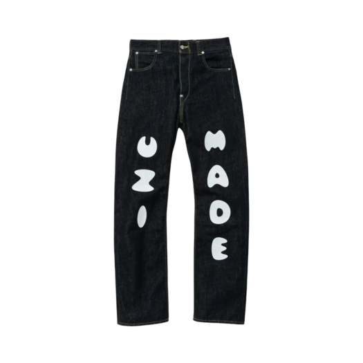 美品 HUMAN MADE RELAX DENIM PANTS サイズL 휴먼 메이드 릴렉스 데님 팬츠 인디고 | Human Made | KREAM