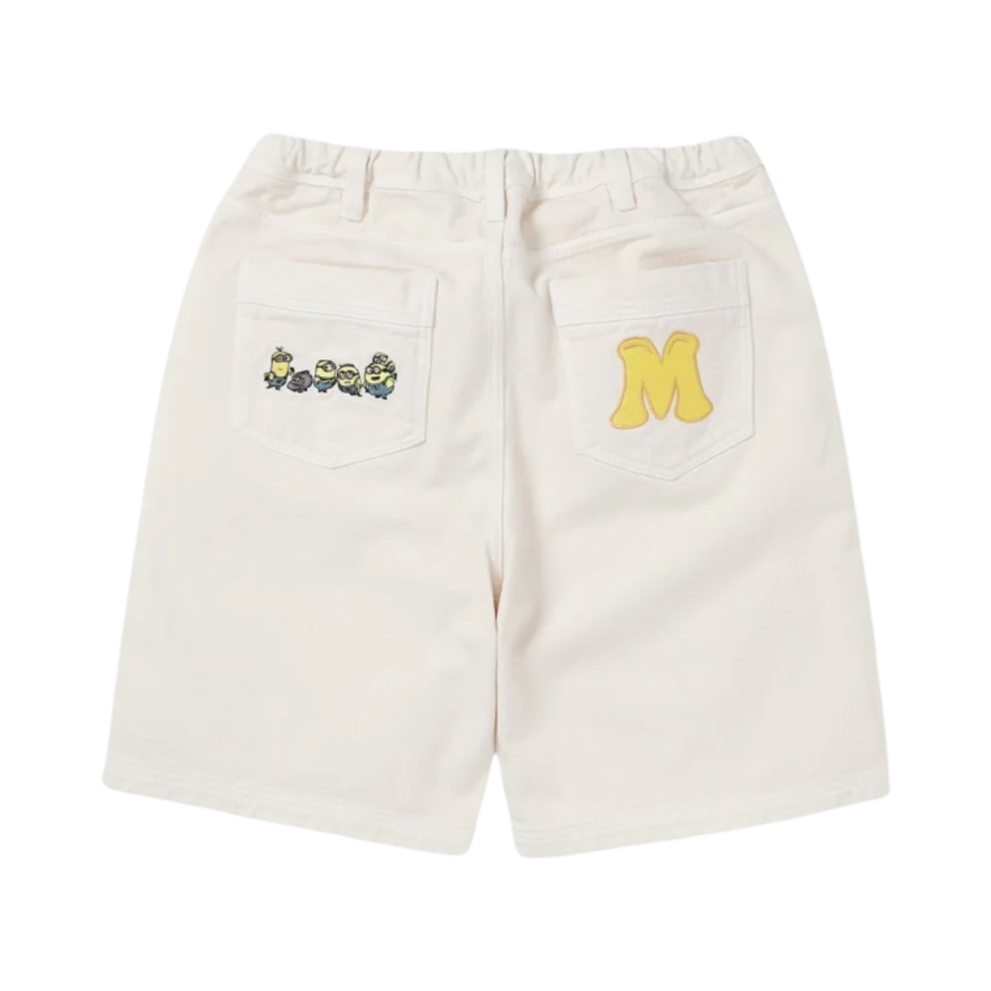 MN241DSO5S01NAT Thisisneverthat x Minions Denim Half Short Natural