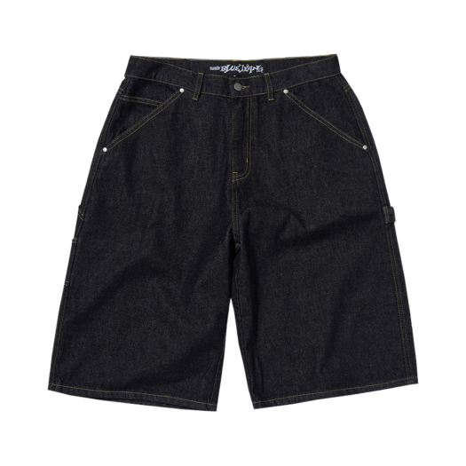 SD4SBO300RI Suade Carpenter Denim Shorts Raw Indigo