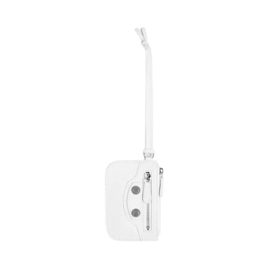 Balenciaga Le Cagole Coin Purse Optic White