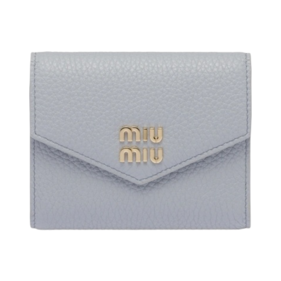미우 미우 가죽 반지갑 콘플라워(Miu Miu Small Leather Wallet Cornflower) - 1