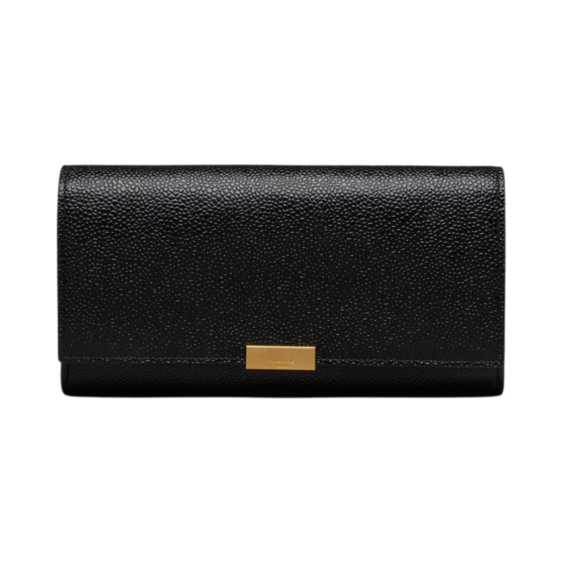 톰브라운 페블 그레인 페이브 월렛 블랙(Thom Browne Pebble Grain Pave Wallet Black) - 1
