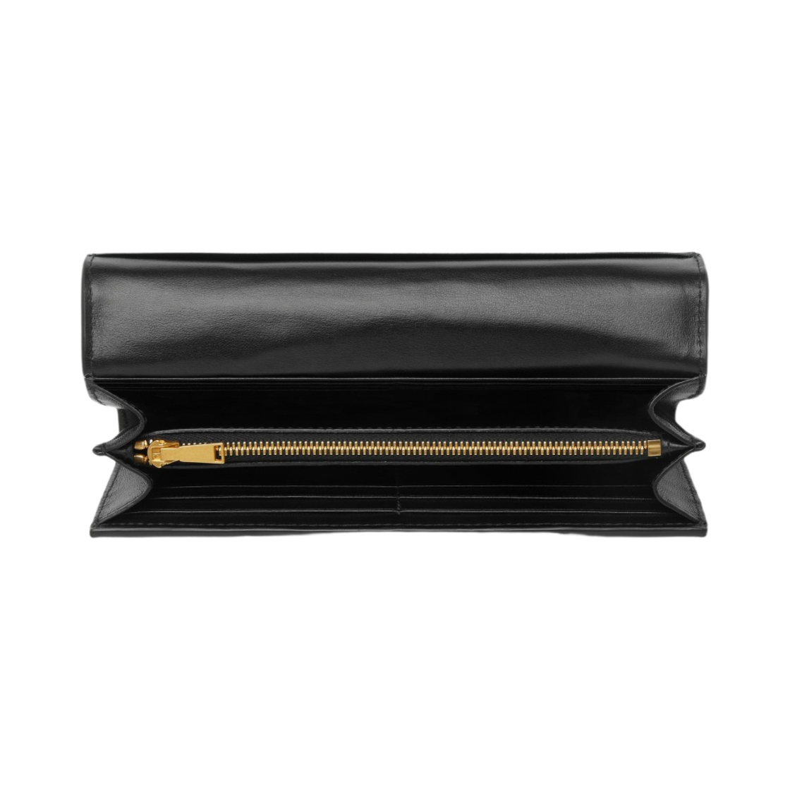보테가 베네타 카세트 라지 플랩 지갑 블랙(Bottega Veneta Cassette Large Flap Wallet Black) - 2