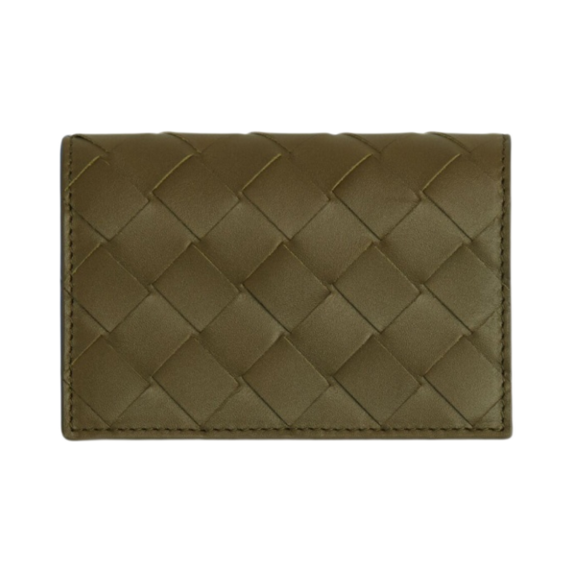 보테가 베네타 비즈니스 카드 케이스 머드(Bottega Veneta Business Card Case Mud) - 1