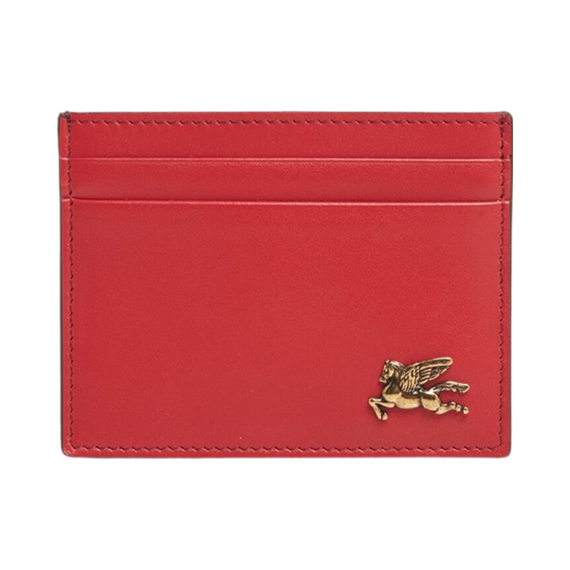 1H7692448601 Etro Paisley Card Holder Red