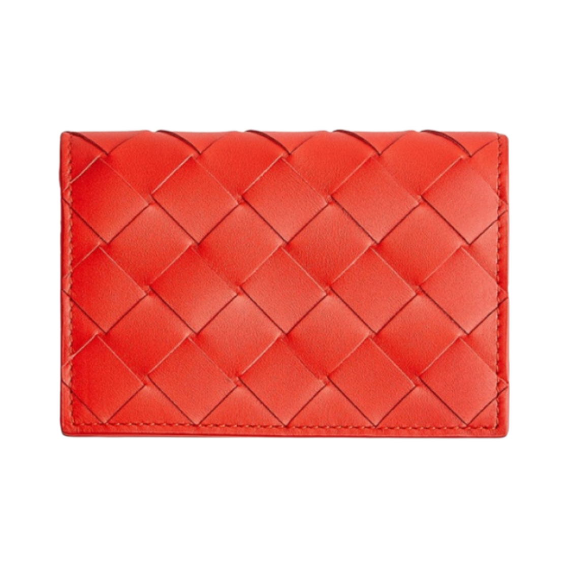 보테가 베네타 비즈니스 카드 케이스 토마토(Bottega Veneta Business Card Case Tomato) - 1