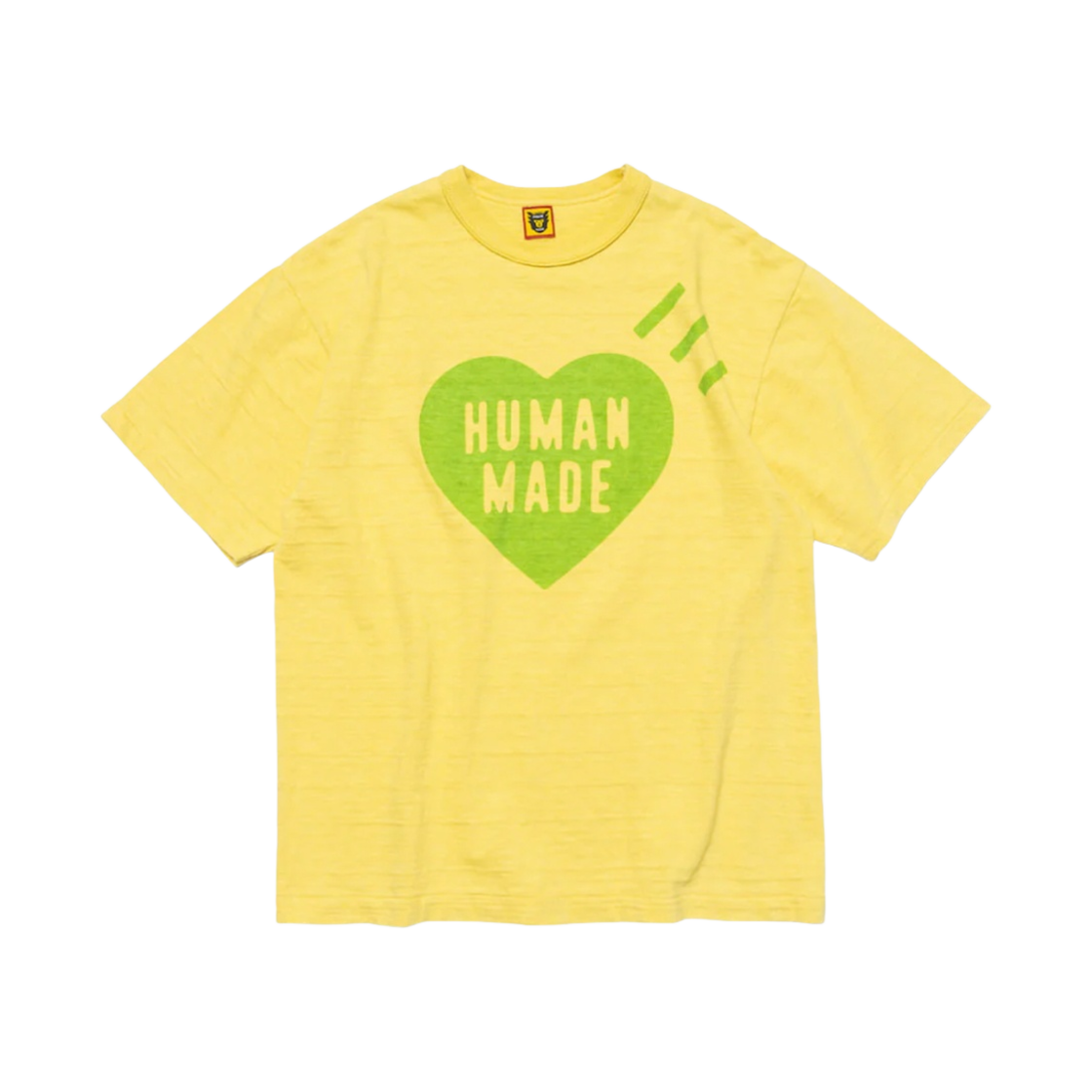 휴먼 메이드 컬러 #1 티셔츠 옐로우(Human Made Color #1 T-Shirt Yellow) - 1