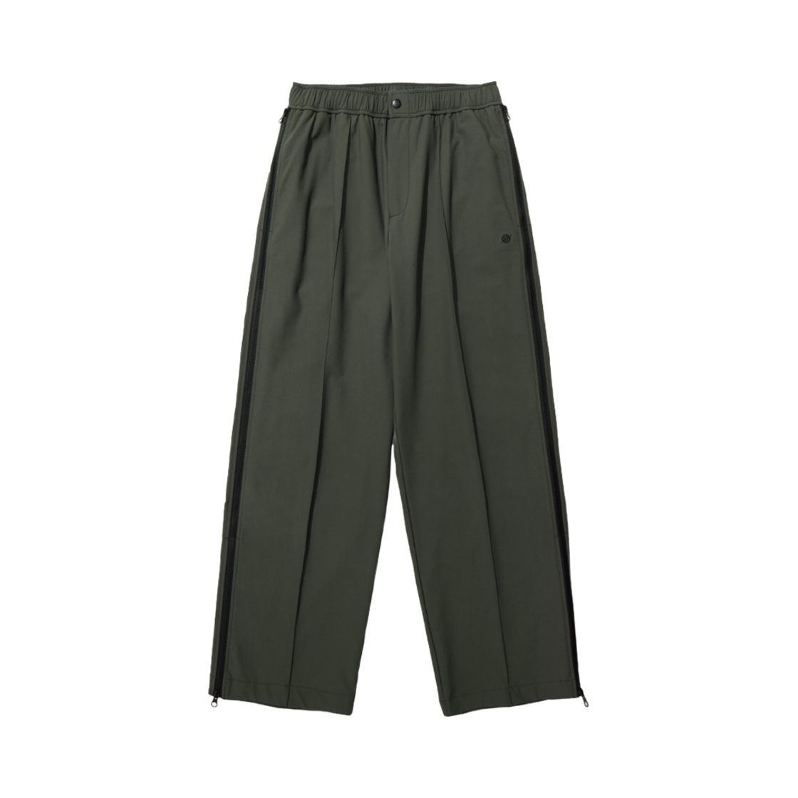 KA3PT1205M_KHAKI KALA PATTHAR Nylon Span 4 Way Zip Pants Khaki