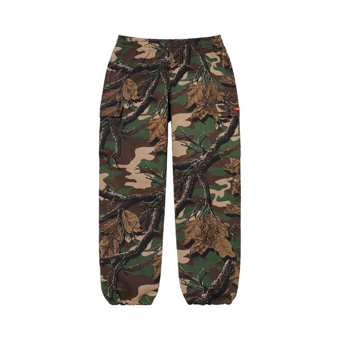 슈프림 스몰 박스 카고 스웨트팬츠 브랜치 우드랜드 카모 - 22FW(Supreme Small Box Cargo Sweatpants Branch Woodland Camo - 22FW) - 1