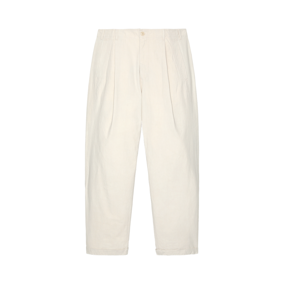 - Cav Empt Cotton Casual Pants Beige - 25SS