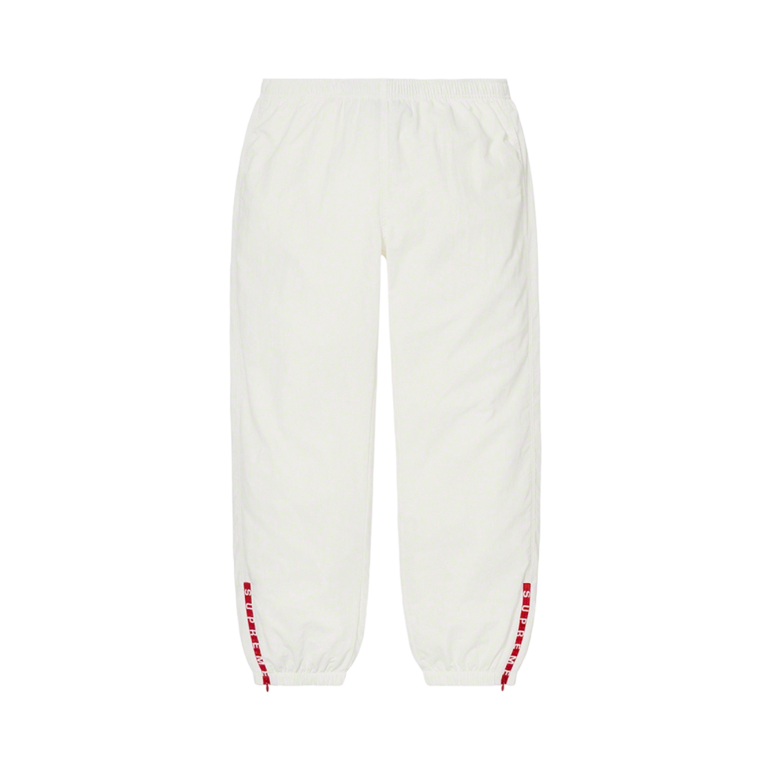 슈프림 웜업 팬츠 화이트 - 21FW