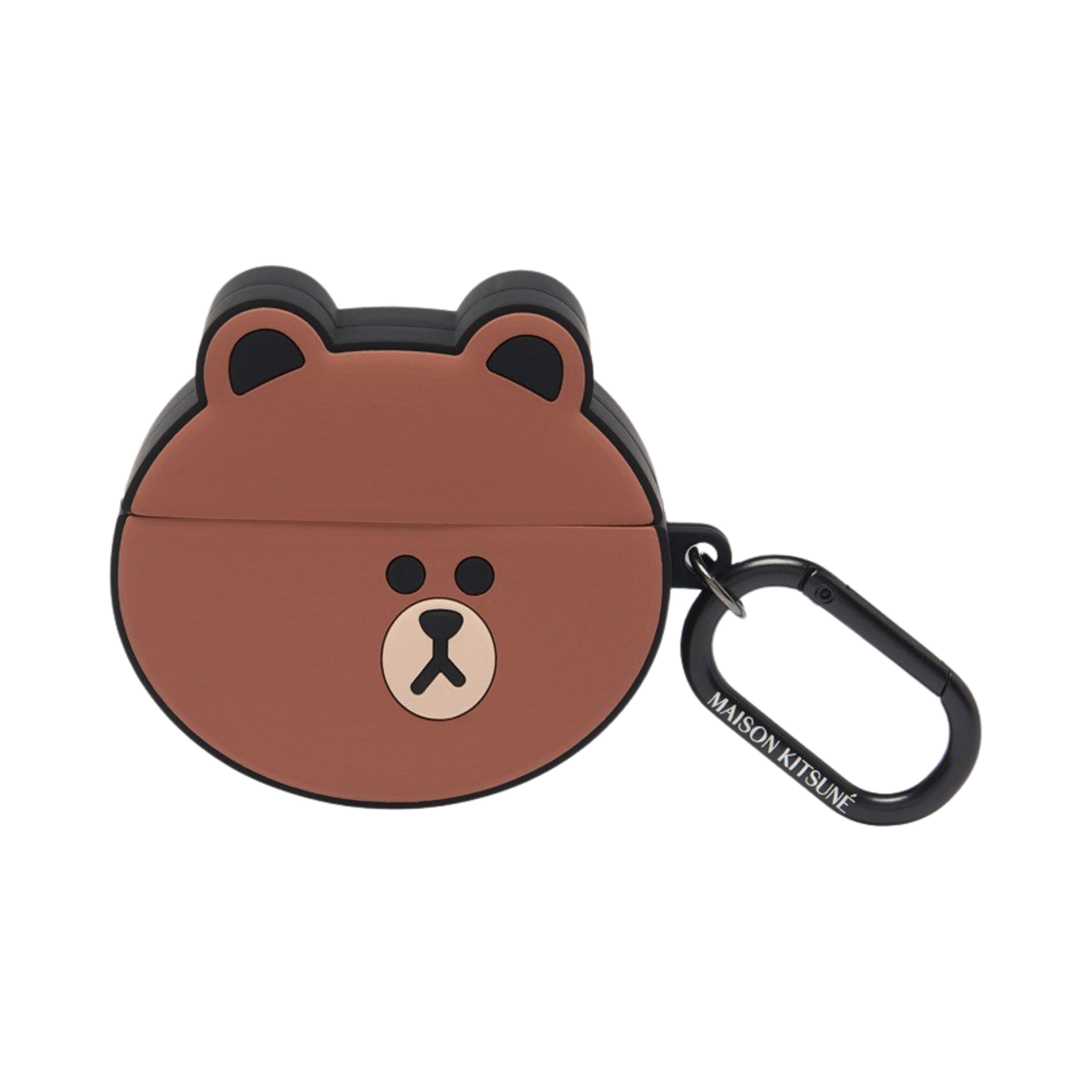 메종 키츠네 x 라인 프렌즈 브라운 에어팟 프로 케이스(Maison Kitsune x Line Friends Brown AirPods Pro Case)