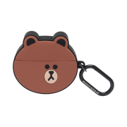 Maison Kitsune x Line Friends Brown AirPods Pro Case