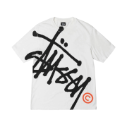 Stussy Big Basic Pigment Dyed T-Shirt Natural Red