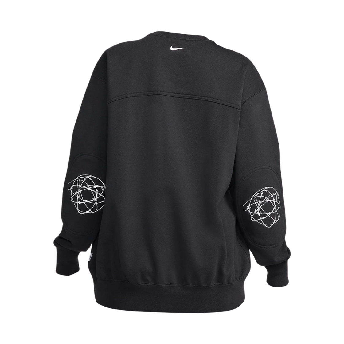 (W) 나이키 NSW 브레이킹 루즈 프렌치 테리 탑 블랙 - 아시아((W) Nike NSW Breaking Loose French Terry Top Black - Asia) - 2