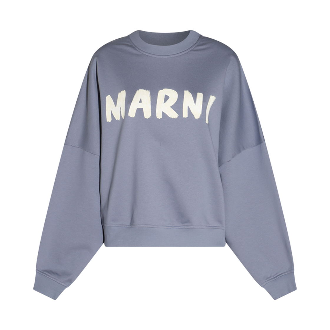 (W) 마르니 프린트 바이오 코튼 스웨트셔츠 쉐도우((W) Marni Print Bio Cotton Sweatshirt Shadow)