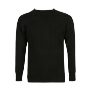 Maison Margiela Wool Stitches Knit Black