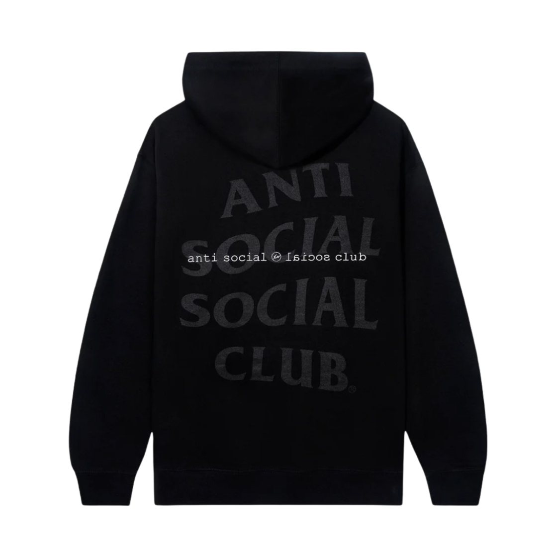 안티 소셜 소셜 클럽 x 프라그먼트 타입 A 후드 블랙(Anti Social Social Club x Fragment Type A Hoodie Black) - 2