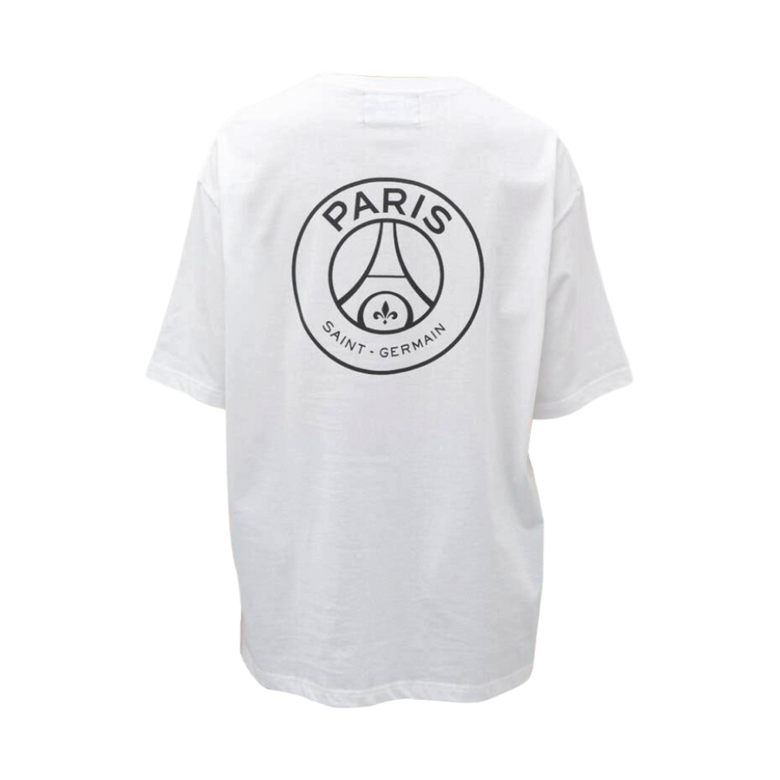 파리 생제르맹 백 프린트 엠블럼 티셔츠 화이트(Paris Saint-Germain Back Print Emblem T-Shirt White)