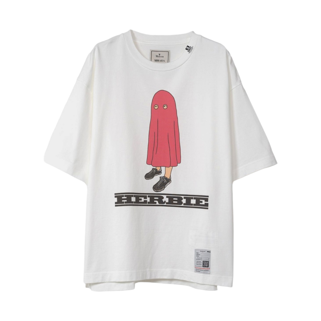 메종 미하라 야스히로 허비 프린티드 티셔츠 화이트(Maison Mihara Yasuhiro Herbie Printed T-Shirt White) - 1