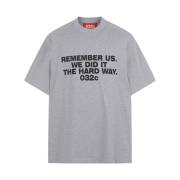 032c Consensus American-Cut T-Shirt Grey Melange