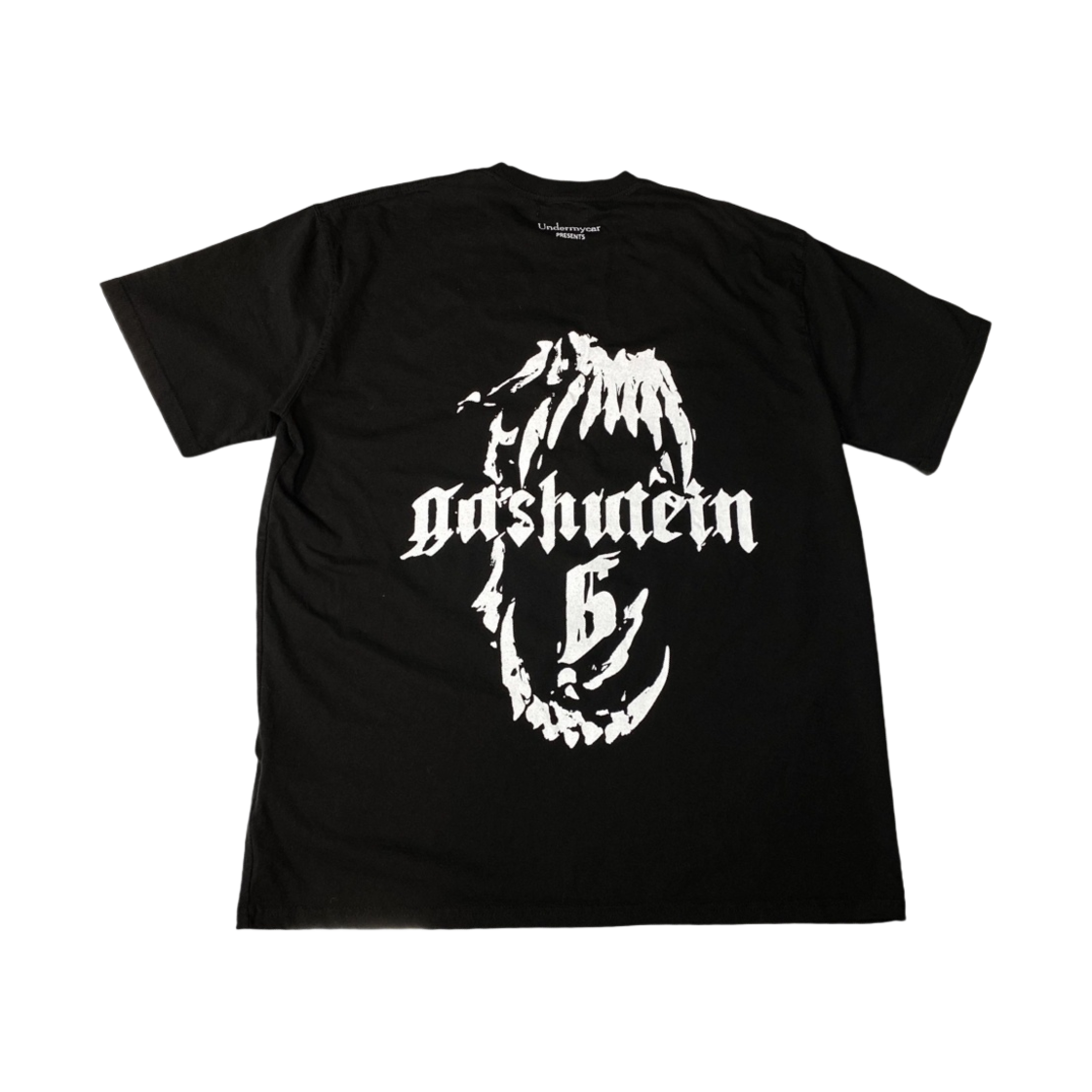 언더마이카 가슈테인 6 도그 티스 그래픽 티셔츠 브라이트 화이트 - 24SS